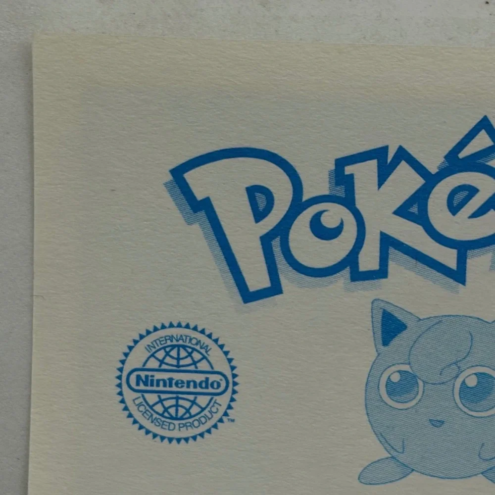 Pokemon Blastoise Merlin Sticker 2000 Merlin Collections #129 Vintage Nintendo